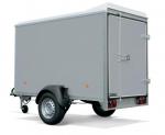 Remorque Fourgons roues extérieures REMORQUE FOURGON KT3015-135M
